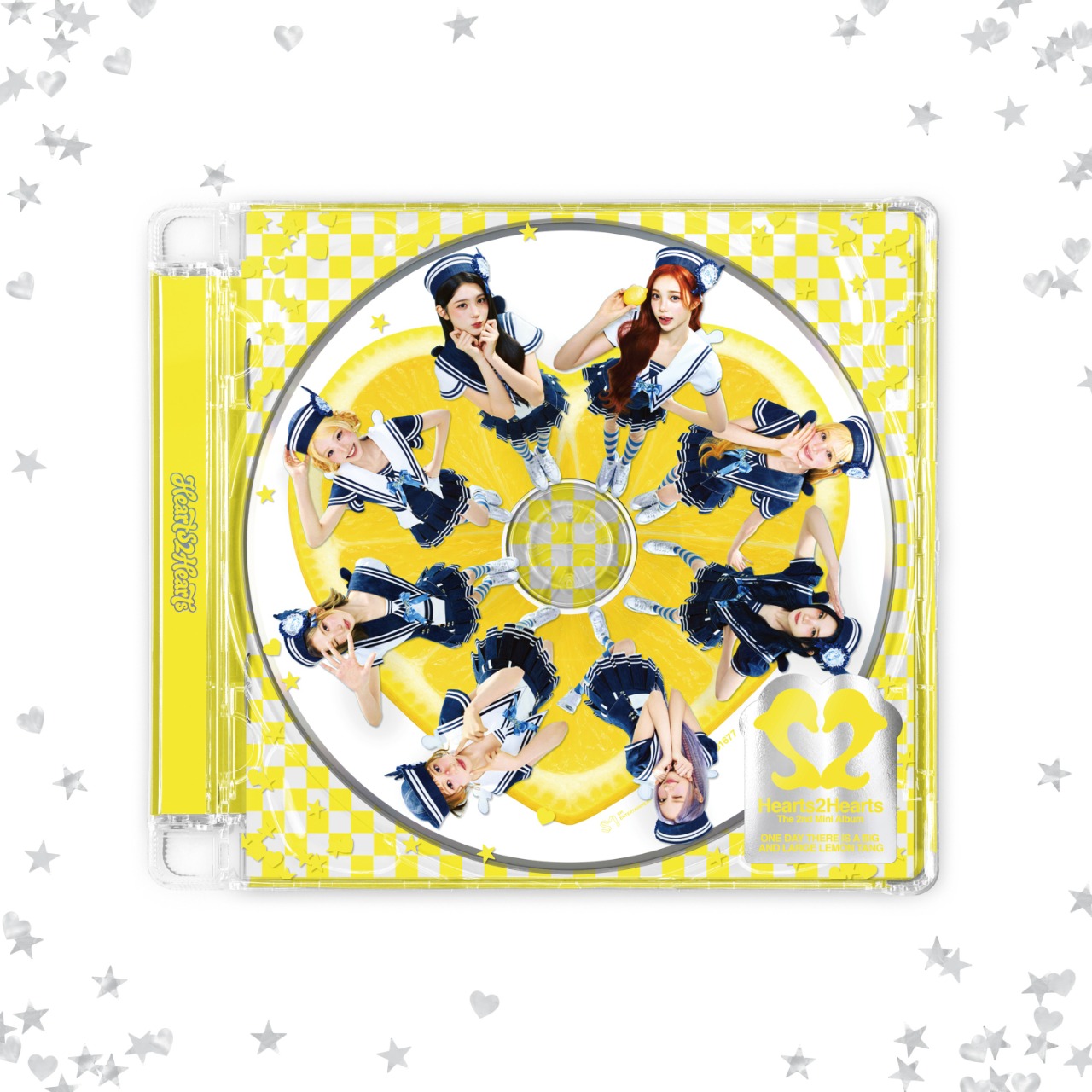 Hearts2Hearts 2nd Mini Album [Lemon Tang] (Jewel Case Ver.) | MAKESTAR